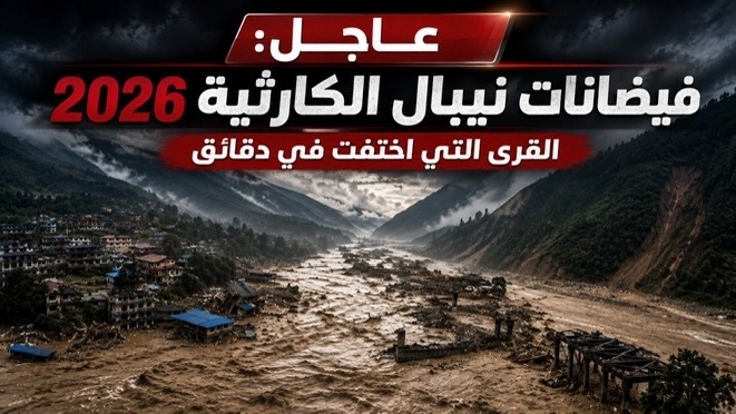 الفيضانات الكارثية في نيبال 2026: انهيار جليدي يمحو قرى ويقتل مئات | تحديث شامل